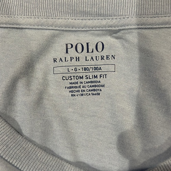Bundle of three men’s large T-shirts 2  polo Ralph Lauren 1 SHEIN - Picture 2 of 5